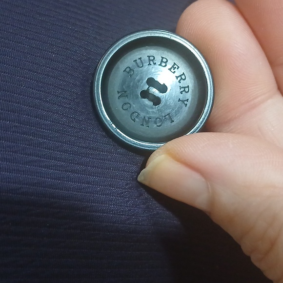 Burberry Dark Purple Trench Coat - Picture 6 of 14